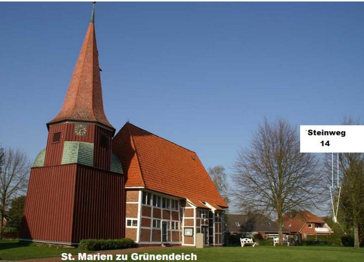 Wohnen Im Alten Land Grünendeich Exterior foto